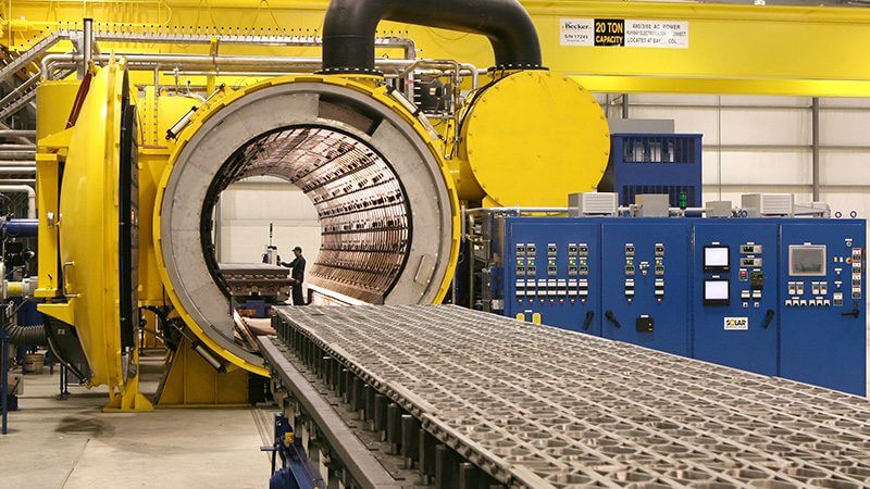 48 Foot Vacuum Furnace Capacity