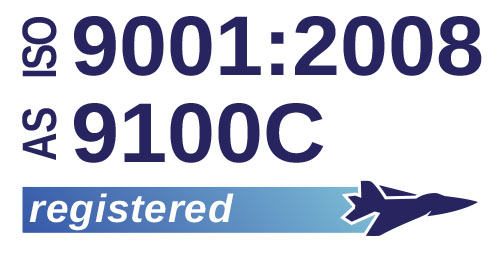 ISO9001:2008 and AS9100C Registered