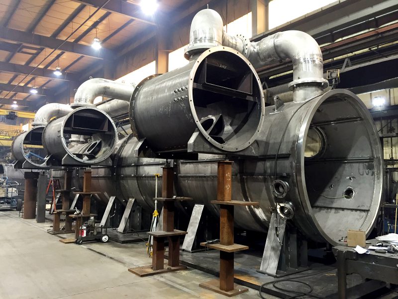 48ft Furnace in manufacturing at Youngberg Industries