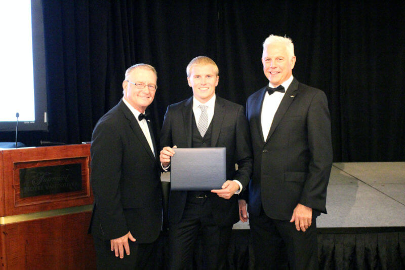 Patrick Reilly receives MTI Leadership Training Certificate
