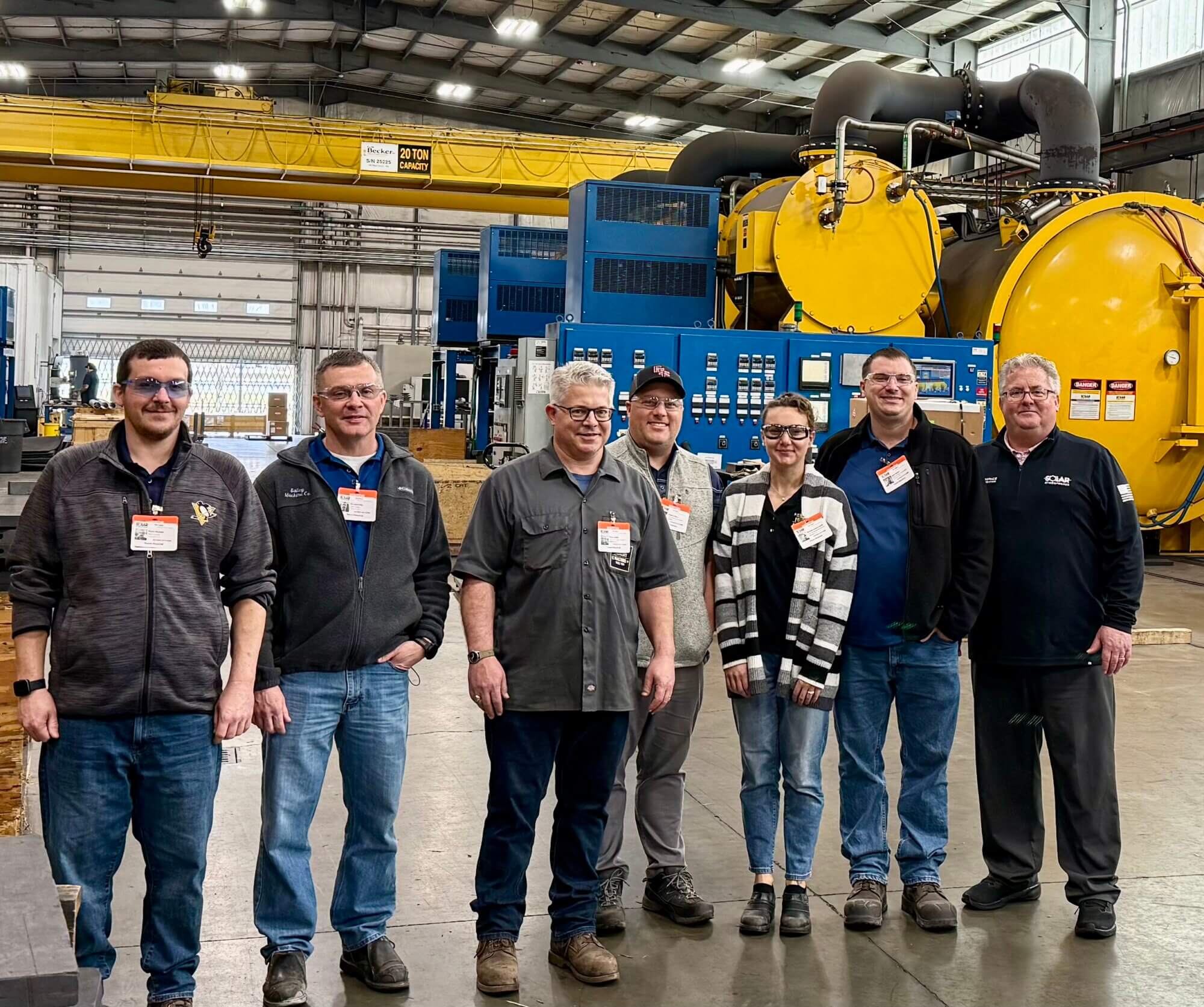 American Foundry Society Tours Solar Atmospheres