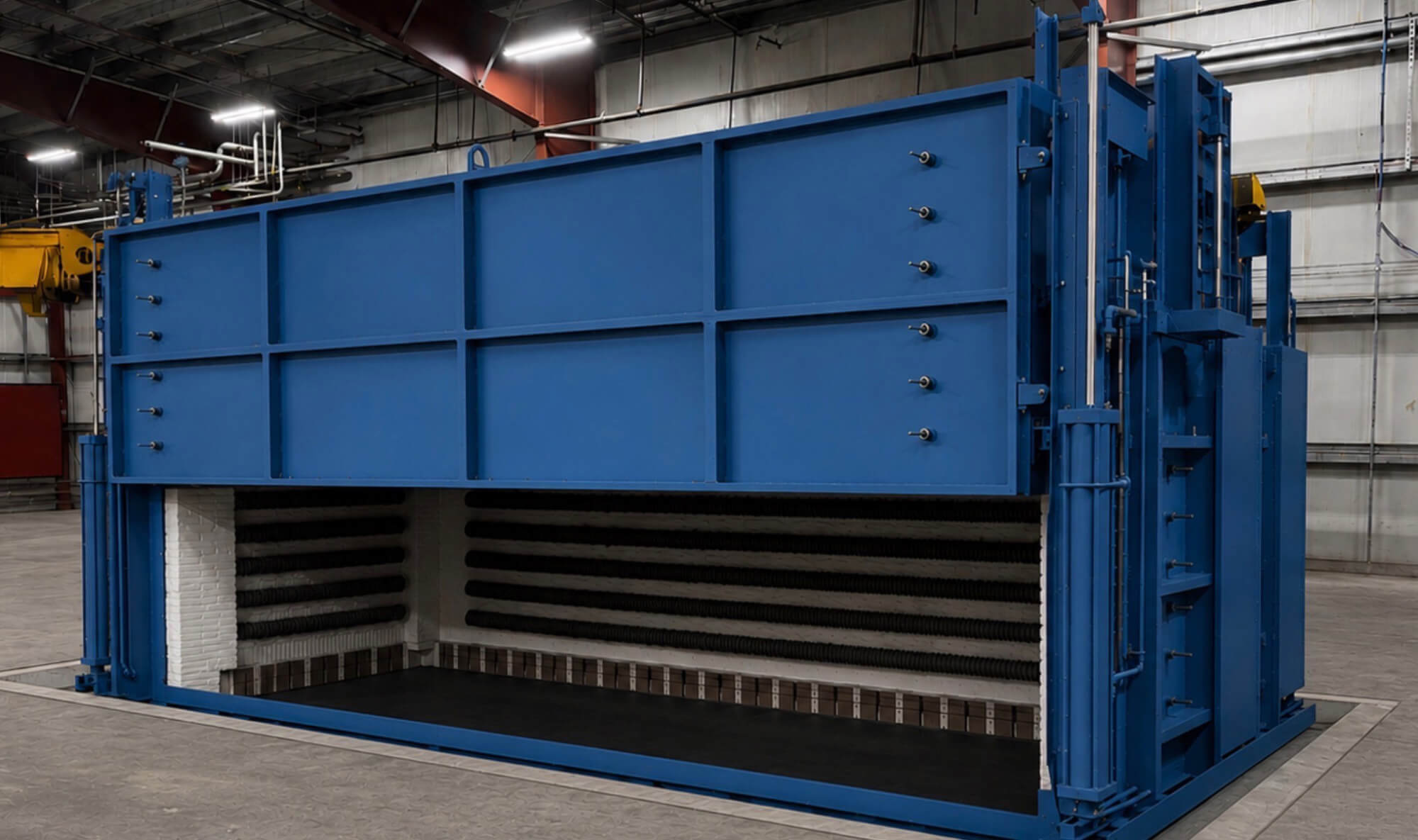Water Quench titanium drop bottom furnace