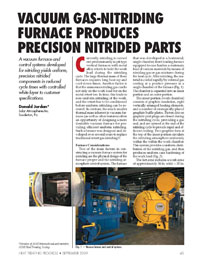 Vacuum Gas-Nitriding Furnace Produces Precision Nitrided Parts