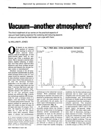Vacuum-Another Atmosphere?